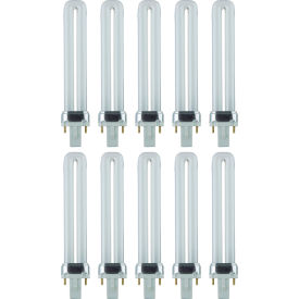 Sunlite® PL U-Bend Fluorescent Bulb G23 Base 9W 530 Lumens 3000K Warm White Pack of 10