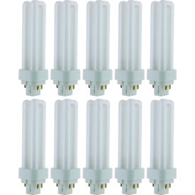 Sunlite® PLD U-Bend Fluorescent Bulb G24q1 Base 13W 780 Lumens 3000K Warm White Pk of 10