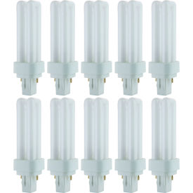 Sunlite® 2-Pin Compact Fluorescent Light Bulb GX23-2 Base 2700K 13W Soft White Pack of 10