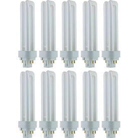 Sunlite® PLD Fluorescent Bulb G24q2 Base 18W 1080 Lumens 3500K Neutral White Pack of 10