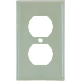 Sunlite® Duplex Switch Cover Plate 1-Gang Ivory Pack of 12