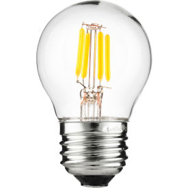 Sunlite® LED G16 Filament Globe Light Bulb E26 Base 3W 250 Lumens 27K Warm White Pk of 6