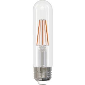 Sunlite® LED T10 Filament Light Bulb E26 Base 6W 600 Lumens 2700K Warm White Pack of 6