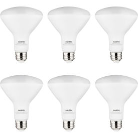 Sunlite® LED BR30 Recessed Light Bulb E26 Base 10.5W 800 Lumens 27K Warm White Pack of 6