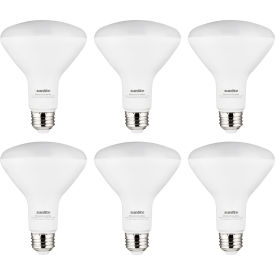 Sunlite® LED BR30 Recessed Light Bulb E26 Base 10.5W 800 Lumens 30K Warm White Pack of 6