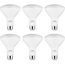 Sunlite® LED BR30 Recessed Light Bulb E26 Base 10.5W 800 Lumens 40K Cool White Pack of 6