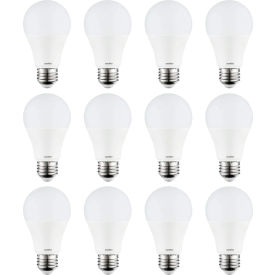 Sunlite® LED A19 Light Bulb E26 Base 11W 1100 Lumens 3000K Warm White Pack of 12