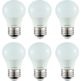 Sunlite® LED A15 Refrigerator Light Bulb E26 Base 5.5W 450 Lumens 27K Warm White Pk of 6