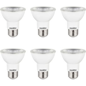 Sunlite® LED PAR20 Spotlight Bulb E26 Base 8W 500 Lumens 2700K Warm White Pack of 6