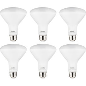 Sunlite® LED BR30 Recessed Light Bulb E26 Base 10.5W 800 Lumens 6500K Daylight Pack of 6