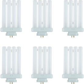 Sunlite® 4-Pin Compact Fluorescent Light Bulb GX10q4 Base 6500K 27W Daylight Pack of 6
