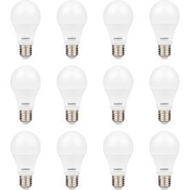 Sunlite® LED A19 Light Bulb E26 Base 6W 480 Lumens 4000K Cool White Pack of 12