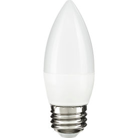 Sunlite® LED B13 Torpedo Frosted Light Bulb E26 Base 7W 500 Lumens 30K Warm White Pk of 6