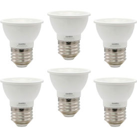 Sunlite® LED PAR16 Recessed Floodlight Bulb E26 Base 6W 500 Lumens 27K Soft White Pk of 6