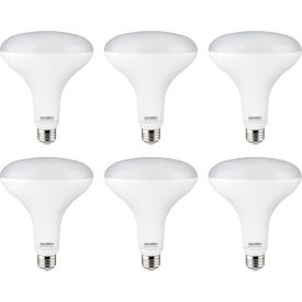 Sunlite® LED BR40 Reflector Light Bulb E26 Base 13W 1150 Lumens 27K Soft White Pack of 6