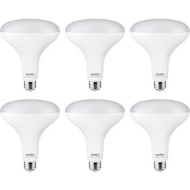 Sunlite® LED BR40 Reflector Light Bulb E26 Base 13W 1150 Lumens 30K Warm White Pack of 6