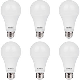 Sunlite® LED A19 Light Bulb E26 Base 14W 1500 Lumens 2700K Soft White Pack of 6