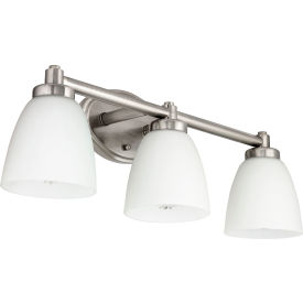 Sunlite® Bell Shaped Vanity Light Fixture 100W 22""L Brushed Nickel