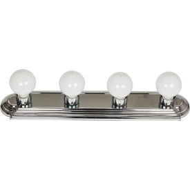 Sunlite® Globe Style Vanity Light Fixture 60W 24""L Chrome