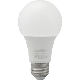 Sunlite® LED A19 Light Bulb E26 Base 9W 800 Lumens 2700K Warm White Pack of 3