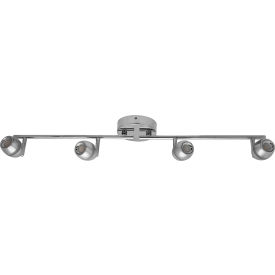 Sunlite® LED Adjustable Track Light Fixture 23W 3000K 120V 32""L Chrome