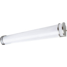 Sunlite® LED Linear Bar Vanity Light Fixture 18/25/30W 3035 Lumens 36""L Brushed Nickel