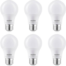 Sunlite® LED A19 Light Bulb E26 Base 11W 1100 Lumens 6500K Daylight Pack of 6