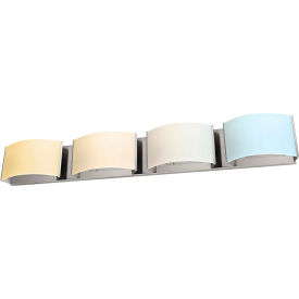Sunlite® LED Decorative Vanity Light Fixture 40W 2600 Lumens 32-1/8""L Brushed Nickel