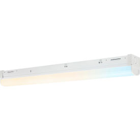 Sunlite® Linear LED Strip Light Fixture w/ Motion Sensor 15/20/25W 35/40/50K 24""L White