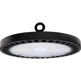 Sunlite® LED UFO High Bay Light Fixture 200W 120-277V 28000 Lumens 5000K 80 CRI Black