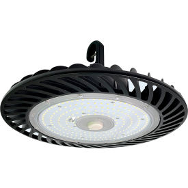 Sunlite® LED UFO High Bay Light Fixture 300W 120-277V 39000 Lumens 5000K 80 CRI Black
