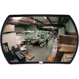 See All Industries PLXO1218 See All Mirrors® Roundtangular Convex Mirror, Plexi-Glass, Outdoor, 12"L x 18"W image.