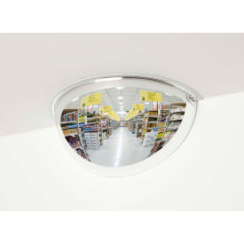 See All Industries PV32-180 See All® Half Dome Acrylic Mirror, Indoor, 32" Dia., 180° Viewing Angle image.