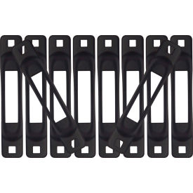 Snap-Loc® E-Track Single Strap Anchor Black Pack of 10