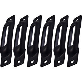 Snap-Loc® E-Track Single Strap Anchor Black Pack of 6