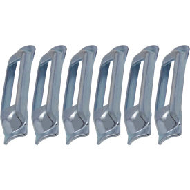 Snap-Loc® E-Track Weld-On Contoured Single Strap Anchor Zinc Pack of 6