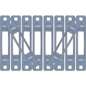 Snap-Loc® E-Track Single Strap Anchor Zinc Pack of 10
