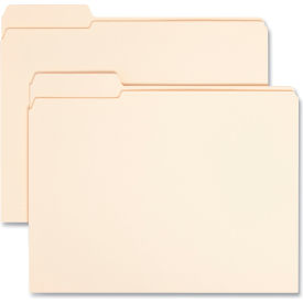 Smead® File Folder 1/3 Cut First Position Reinforced Top Tab Letter Manila 100/Box