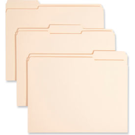 Smead® Reinforced Tab Manila File Folder 1/3 Cut Top Tab Letter 100/Box