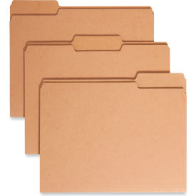 Smead® Kraft File Folders 1/3 Cut Right Reinforced Top Tab Letter Kraft 50/Box