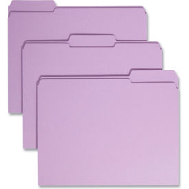 Smead® File Folders 1/3 Cut Reinforced Top Tab Letter Lavender 100/Box