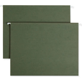 Smead® Hanging File Folders Untabbed 11 Point Stock Letter Green 25/Box