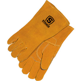 Select Split Cowhide Welding Glove, XL, Deluxe Gold view 2