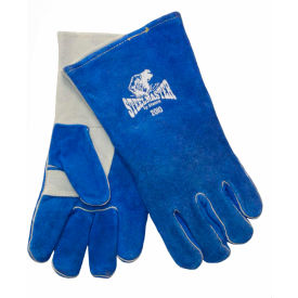 Stanco Manufacturing, Inc. 2010****** Stanco Welding Glove, Blue/White, L, 2010 image.