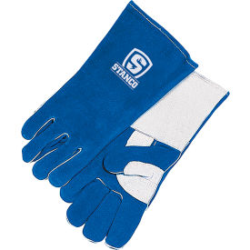 Select Split Cowhide Welding Glove, XL, Ol Blue view 2