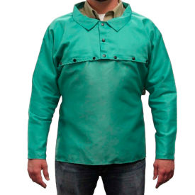 Stanco Manufacturing, Inc. FR60114-M Stanco Flame Resistant Cape Sleeve with Collar and 14" Bib, FR60114-M image.