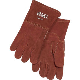 Stanco Manufacturing, Inc. TH22XFWL Stanco High Temperature Brown Thermoleather Gloves, TH22XFWL image.
