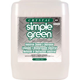 Crystal Simple Green® Industrial Cleaner and Degreaser 5 Gallon Pail - 19005