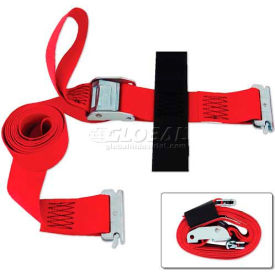 Snap-Loc® SLTE208CR E-Strap 2""X8 Cam Red With Hook & Loop Storage Fastener
