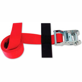 Snap-Loc® SLTC208RR Cinch Strap 2""X8 Ratchet Red With Hook & Loop Storage Fastener